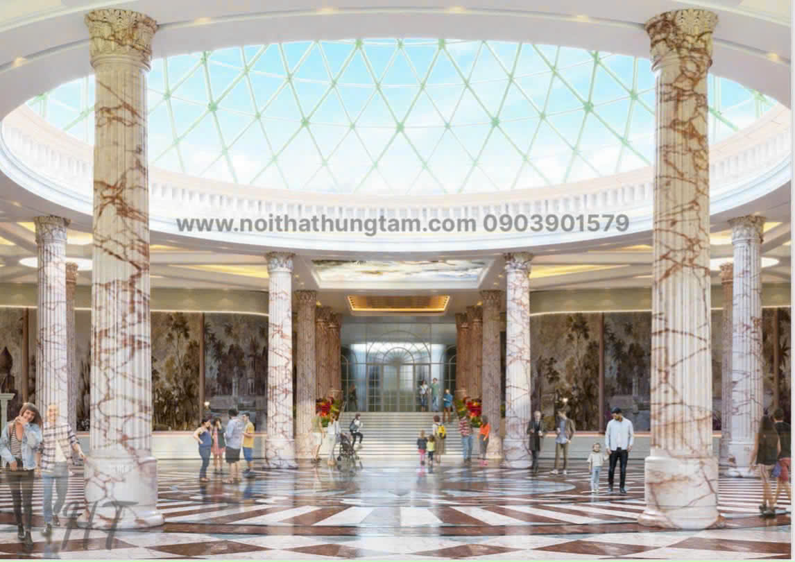Các mẫu cột đá