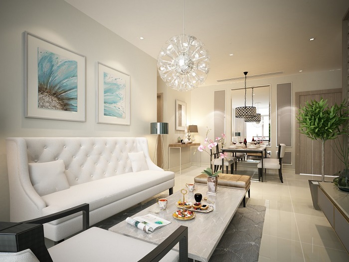 Thiết kế nội thất Vinhomes Golden River - The Victoria Ba Son Quận 1