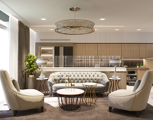 Thiết kế nội thất Vinhomes Golden River - The Victoria Ba Son Quận 1