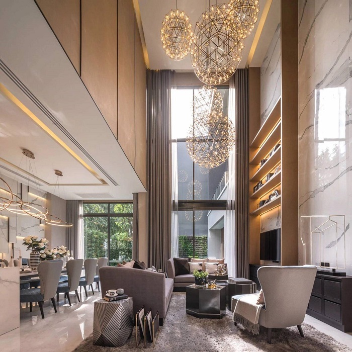 Thiết kế thi công nội thất Biệt thự Chateau Phú Mỹ Hưng, Quận 7
