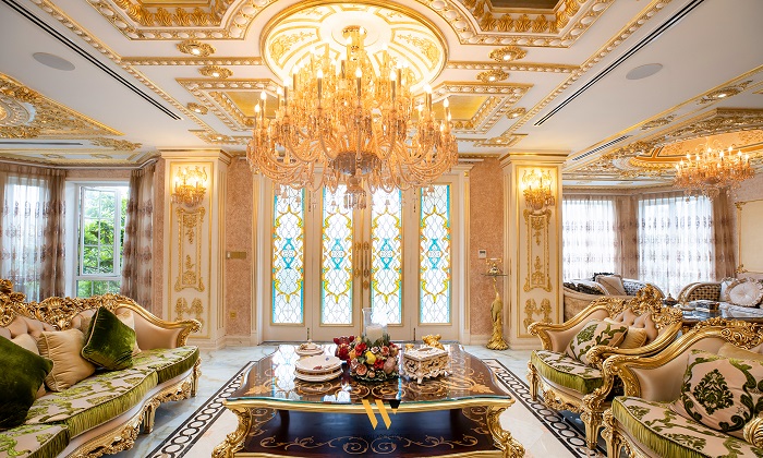Thiết kế thi công nội thất Biệt thự Chateau Phú Mỹ Hưng, Quận 7