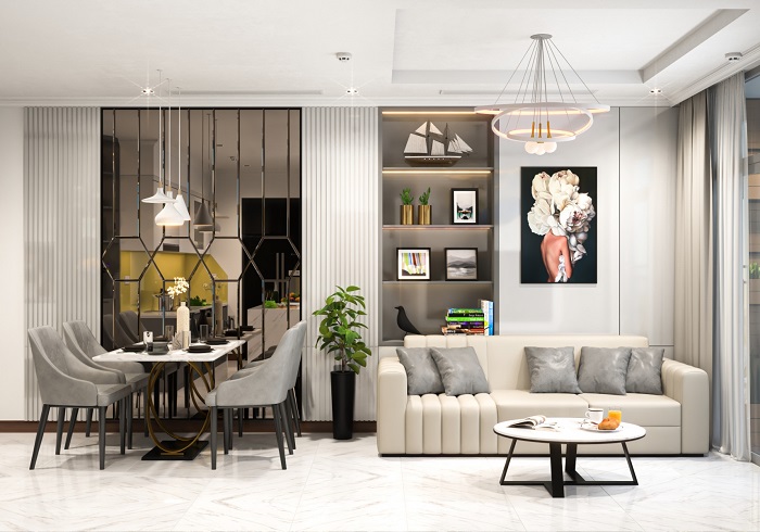 Thiết kế thi công nội thất The Villas – Vinhomes Central Park Quận Bình Thạnh