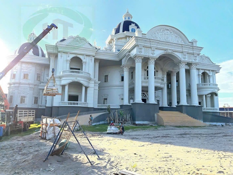 Các mẫu cột đá và phào chỉ