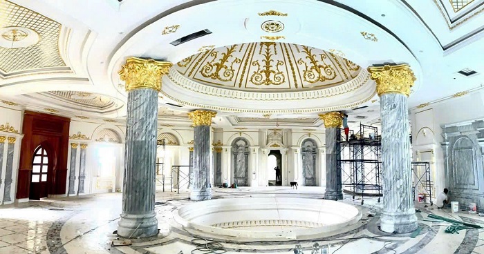 Các mẫu cột đá và phào chỉ