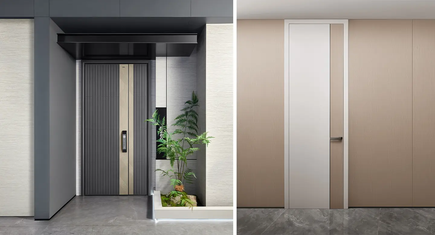 Thiết kế nội thất trọn gói phong cách tối giản màu xanh