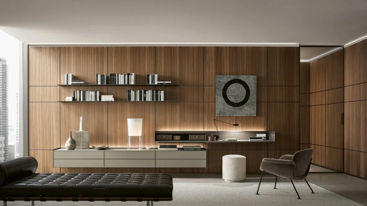 Thiết kế nội thất trọn gói phong cách Ý hiện đại phủ Veneer