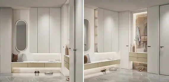 Thiết kế nội thất trọn gói với không gian sống tối giản