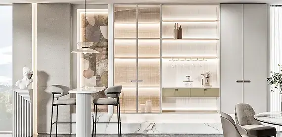 Thiết kế nội thất trọn gói với không gian sống tối giản