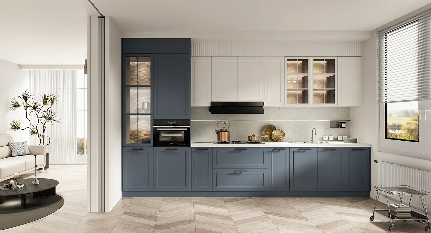 Thiết kế Thi công Tủ bếp FILOLI hiện đại pha cổ điển