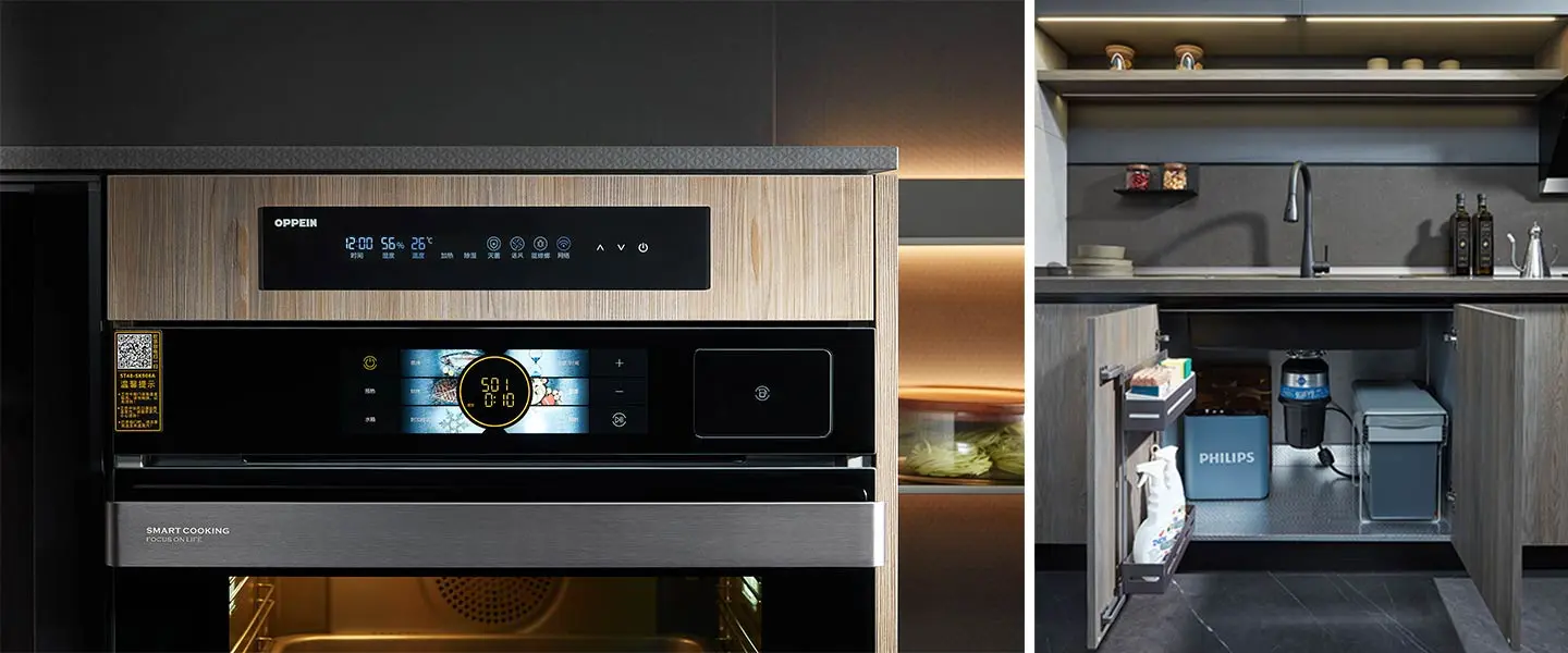 Thiết Kế Thi Công Tủ Bếp MEDELLIN Gỗ Công Nghiệp Melamine Hiện Đại