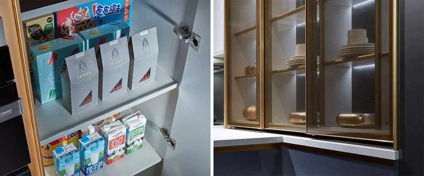 Thiết kế thi công Tủ bếp mở STARRY cao cấp hiện đại sang trọng
