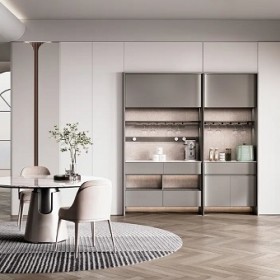 Thiết kế nội thất trọn gói phong cách tối giản tông xám trắng