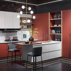Thiết kế thi công Tủ bếp TITAN cao cấp phong cách Ý hiện đại