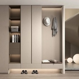 Thiết kế thi công Tủ quần áo âm tường Wonderland cao cấp hiện đại