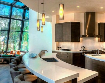 Đá ốp phòng bếp và quầy bar đẹp 01