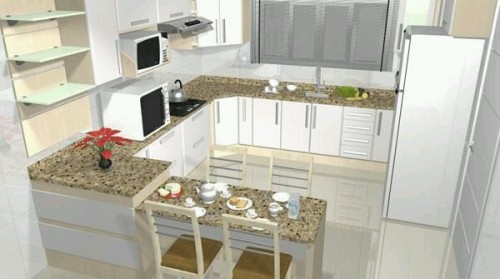 Đá Granite phòng bếp