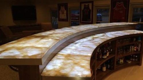 Đá Onyx Phòng Bếp và quầy Bar
