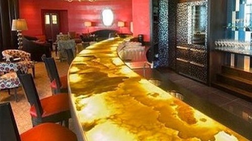 Đá Onyx Phòng Bếp và quầy Bar