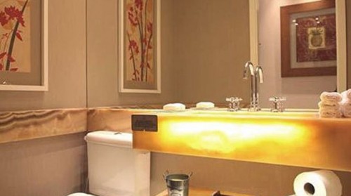 Đá Onyx Phòng Tắm và Lavabo