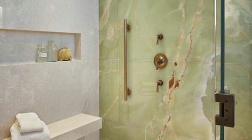 Đá Onyx Phòng Tắm và Lavabo