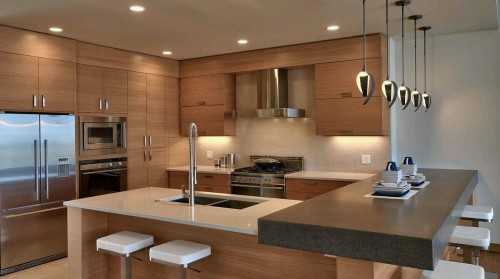 Đá ốp phòng bếp và quầy bar đẹp 01