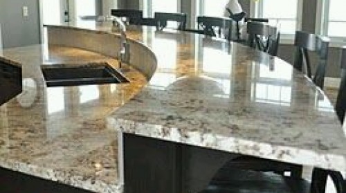 Đá ốp phòng bếp và quầy bar đẹp 01