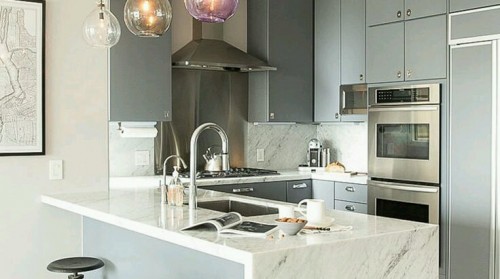 Đá ốp phòng bếp và quầy bar đẹp 02